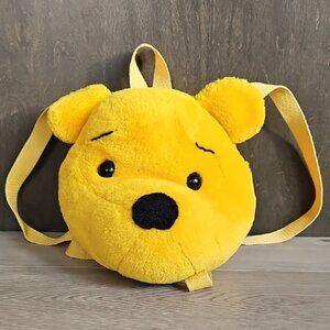 Vintage Winnie The Pooh 3D Plush Head Backpack